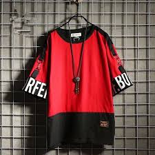 For the customer that wants to stand out from the crowd and break trends. Hip Hop Men T Shirt Summer Loose Fashion Casual Streetwear Half Sleeve Men S T Shirt Tide Harajuku In 2021 Stylish Tshirts Mens Tshirts Streetwear Tops