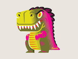 Trex Ju Db Character Design Animal Illustration Animal Logo