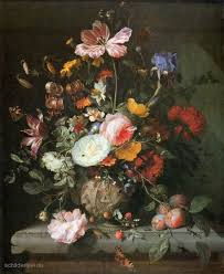 Afbeeldingsresultaat voor schilderij bloemen