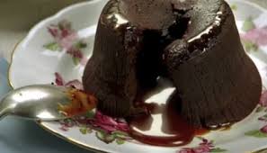 Rachel Khoo Chocolate Lava Cake With Salted Caramel Filling Recipe On The Little Paris Kitchen Lava Cakes Rachel Khoo Recipes Chocolate Lava