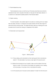 With dimension greater than 2. Traverse Report Studocu