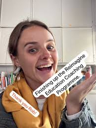 I just finished the Reimagine Education Coaching Program with Rob Houben  and shared a short video reflecting