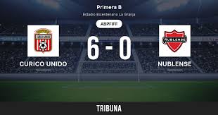 Latest results nublense vs curico. Curico Unido Vs Nublense Live Score Stream Und Head To Head Ergebnisse 06 03 2016 Vorschau Der Partie Curico Unido Vs Nublense Team Anstosszeit Tribuna Com