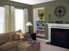 Pink is a popular interiors color right now, so you'll find plenty of decor items or furniture in that color, making the two an easy color combination if you have sage green walls and pink accessories. 14 Sage Green Walls Ideas Sage Green Walls Room Colors Home