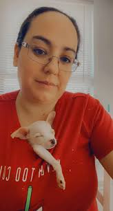 this is Ruki (or Rucifer) who is part cryptid part chihuahua. Hes 14 years  old and the angriest 3lbs of teacup chihuahua you'll ever meet.