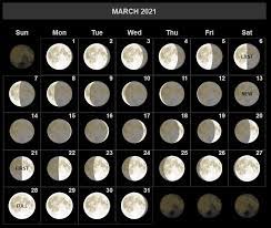 Calendars are otherwise blank and designed for easy printing. Free Printable March 2021 Moon Phases Calendar