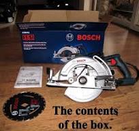 Milwaukee Circular Saw Bosch CSW41 7-1/4" Worm Drive Circular Saw -  Left-Blade Professional Saw With Magnesium Housing (Blue) Bosch Csw41 Manual