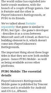 An Essay On Pubg Please Help Me To Find The Solution Plz Brainly In