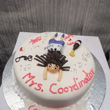 All bachelorette party cakes don't need to be tacky! Drunken Night Bachelorette Cake