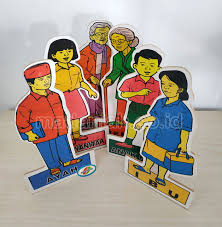 26 gambar mewarnai terbaru untuk anak tk paud sd tayo tobot dll gambar mewarnai tema keluargaku warnai gambar muat turun poster mewarna gambar keluarga yang gempak dan boleh di. Alat Peraga Edukatif Mainan Berdiri Keluarga Jual Murah Madaniah