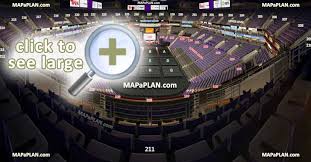 Talking Stick Resort Arena Us Airways Center Seat Row