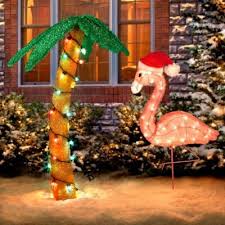 Improvements Catalog Christmas Palm Tree Flamingo Christmas Florida Christmas