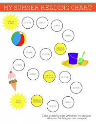 Summer Reading Chart And Reward System For Kids Summer Reading Chart Reading Charts Reward System For Kids