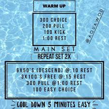 The Sweet Repeat Level Intermediate Advanced Equipment Needed Optional Pool Buoy Hand Pad Swimming Workout Dry Land Swim Workouts Freestyle Swimming