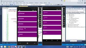 The list items are automatically inserted to the list using an adapter that pulls content from a source such as an array. Xamarin Forms With Visual Studio Part 9 Listview Styling Youtube