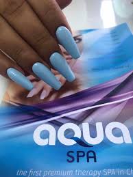 Artificial nails, also known as fake nails, false nails, fashion nails, acrylic nails, nail extensions or nail enhancements, are extensions placed over fingernails as fashion accessories. Aqua Spa Acrylic Nails Made By Expert Facebook