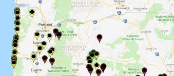 Oregon Rockhounding Map Free Fee Sites Rock Hounding Oregon Umatilla National Forest