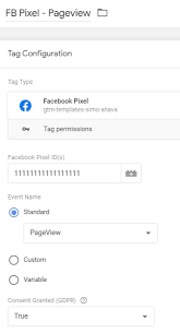 Facebook id for of certain facebook social plugins, like the like box ; How To Install Facebook Pixel With Google Tag Manager In 2020
