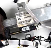 Manual Tilt, Power Telescoping Steering Column Assembly in Black/Ebony  Factory Part Nos. 19207810, 10447404