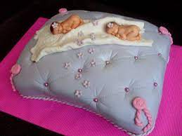 Baby shower cakes for twins are the most adorable of all cakes. Little Babies Twin Baby Shower Cake Baby Shower Cakes Twins Baby Shower