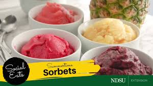 Bring a delicious dessert you've made. Summertime Sorbets Food And Nutrition