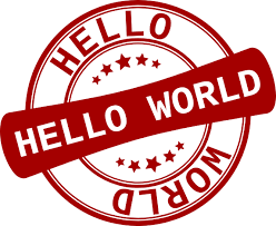 Label Hello World - Openclipart