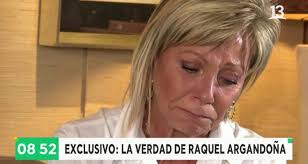 Si hace una semana hubo que aguantarle que se cagara en toda la clase trabajadora de chile al decir que el chileno era flojo y quería todo gratis al. Raquel Argandona Tras Formalizacion De Nano Calderon Si Mi Hijo Se Mata Yo Me Mato Tv Y Espectaculo Biobiochile