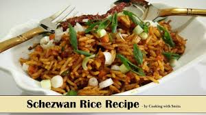 Schezwan Rice Recipe In Hindi By Cooking With Smita Veg Schezwan Fried Rice Recipes Recipes Cooking