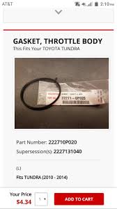 View similar cars and explore different trim configurations. Whistling During Throttle Toyota Tundra Forum