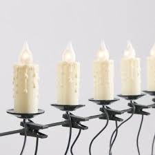 30 Jumbo Christmas Candle Lights With Clips By Lumineo 29 99 Lights4fun Co Uk Christmas Candle Lights Large Candles Candles