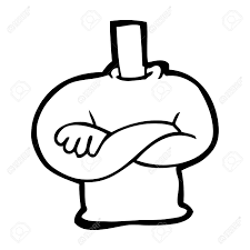 Image of cartoon smiling businessman with arms crossed on. Cartoon Folded Arms Body Royalty Free Cliparts Vectors And Stock Illustration Image 25009024