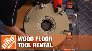The installation includes finishing, trim, and removal of your old floor. Diamabrush Hardwood Floor Tool The Home Depot Rental Youtube