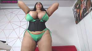 AdelaMorales 2 Green Bikini
