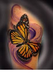 Although these yellow butterflies mean happiness, there are also beliefs among the scottish and the irish that seeing a yellow butterfly land on someone's vault. Black And Yellow Butterfly Tattoo Yellow Butterfly Tattoo Monarch Butterfly Tattoo Butterfly Tattoo