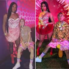 Fefe Costume Nicki Minaj And Six6nine9 Nicki Minaj Costume Halloween Coustumes Costumes