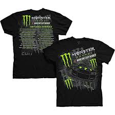 See more of monster energy nascar cup series 2019 live on facebook. Nascar 2017 Drivers Schedule Racing T Shirt Monster Energy Black Large Buy Online In Cayman Islands At Cayman Desertcart Com Productid 42169093