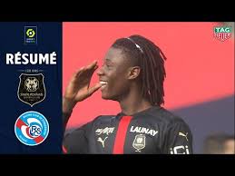 Racing club de strasbourg alsace @rcsa. Fc Stade Rennais 1 0 Racing Club De Strasbourg Alsace Videos Fussballzz De