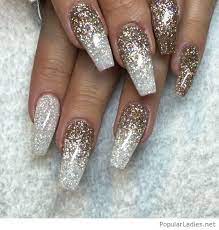 We did not find results for: Silver And Gold Glitter On Long Nails Gold Nails Bridal Nails Trendy Nails