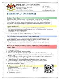 Permohonan guru ganti secara online pejabat pendidikan daerah gua musang kelantan. Panduan Permohonan Guru Ganti