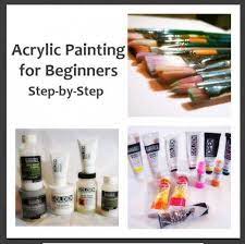 Acrylic Painting For Beginners Step By Step An Article Explaining The Seven In 2020 Acrylic Painting For Beginners Acrylic Painting Tips Acrylic Painting Techniques