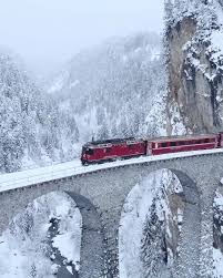 Photos On Instagram Snowy Train Rides In Switzerland Video By Exploremarco Scenic Train Rides Vacation Trips Travel Inspiration