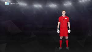 Somos los hinchas n° 1 de la selección uruguaya de fútbol no somos de la auf! Pes 2018 Seleccion Uruguay Uniforme Arquero Youtube