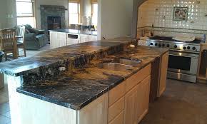 This amazingly dramatic stone also carries bursts of white quartz sprinkled throughout. Rocky Mountain Granite Inc Granite And Tile Countertops Cody Wy