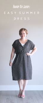 The Easy Tee Dress In A Woven Simple Summer Sew It S Always Autumn Sewing Dresses Summer Dresses Diy Diy Dress