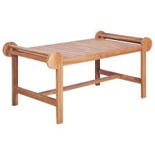 If you find your living room is looking a little sterile and uninviting, a teak wood coffee table may be just what it needs to bring the charm back. Vidaxl Solid Teak Coffee Table Outdoor Garden Furniture Marlboro Plant Stand Buy Online In Qatar At Qatar Desertcart Com Productid 176862515