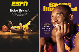 Saturday night, hours before bryant's death, lakers power forward lebron james surpassed bryant to. Espn And Sports Illustrated To Release Kobe Bryant Issues