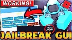 How to play jailbreak roblox game. New Free Roblox Jailbreak Money Hack Op Gui With 50 Functions 2018