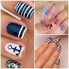 Las uñas náuticas o nautical nails son un estilo de decoración de uñas muy buscado en las redes sociales como pinterest (seguinos en nuestra cuenta). Of 100 Photos Of Nails Decorated 2017 Designs Of Nails 2017