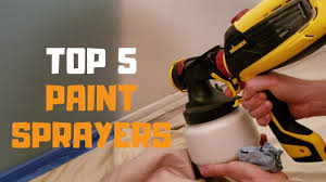 This paint sprayer is ideal for people doing paint projects like painting fences or outdoor furniture. Best Paint Sprayer In 2019 Top 5 Paint Sprayers Review Youtube