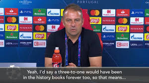 »ich habe der mannschaft gesagt, dass ich den verein unter der woche informiert habe. Hans Dieter Flick Impressive Bayern In The History Books Youtube